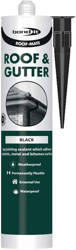 Bond It Roof-Mate Roof & Gutter Sealant 310ml - Black