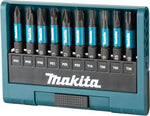 Makita E-12011 10 Piece Impact Black Bit Set