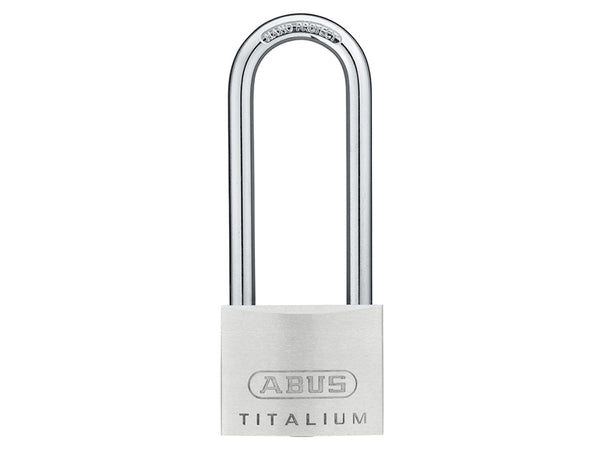 64TI/50mm TITALIUM™ Padlock 80mm Long Shackle
