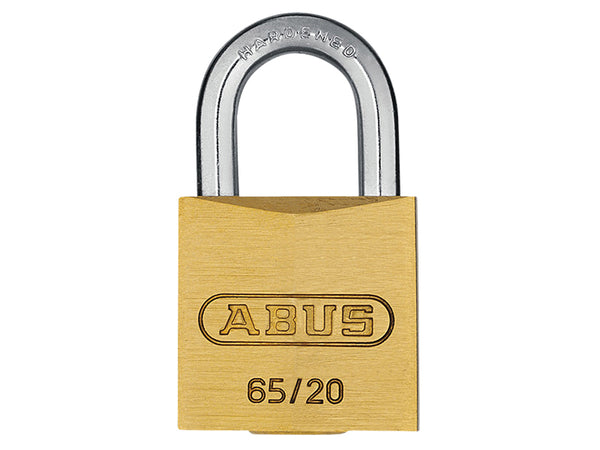 65/20mm Brass Padlock Keyed Alike 202