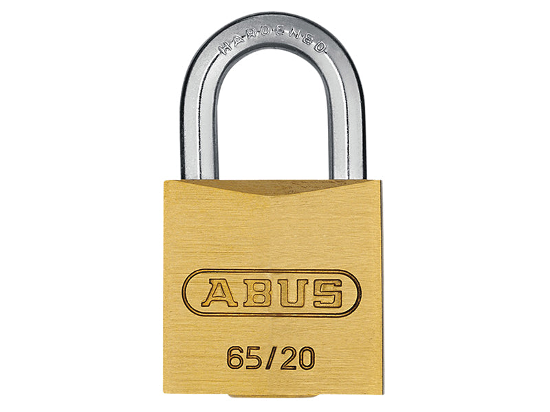 65/20mm Brass Padlock Keyed Alike 202