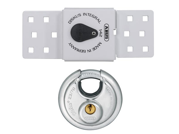 142 Series Sliding Door Van Lock & 23/70mm Diskus® Padlock