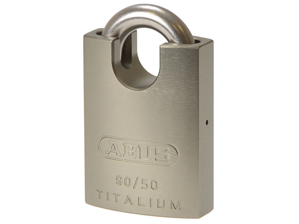 90RK/50mm TITALIUM™ Padlock Closed Shackle Keyed Alike 2745