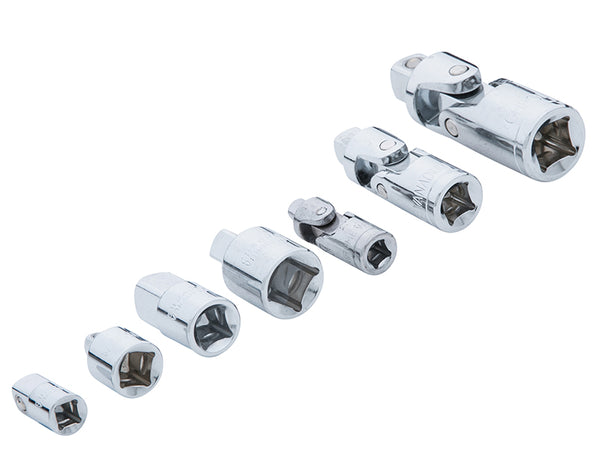 Universal Joint & Adaptor Set, 7 Piece