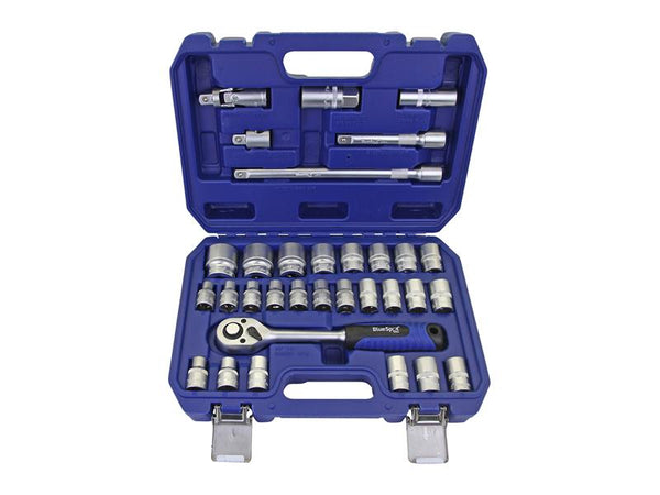 1/2in Hex & 12 Point Socket Set, 32 Piece