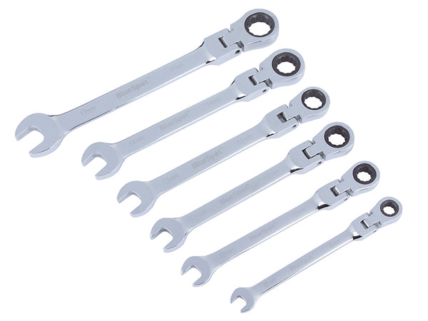 Flexible Head Ratchet Set, 6 Piece