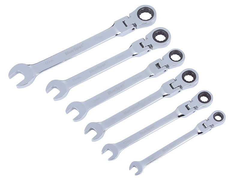 Flexible Head Ratchet Set, 6 Piece