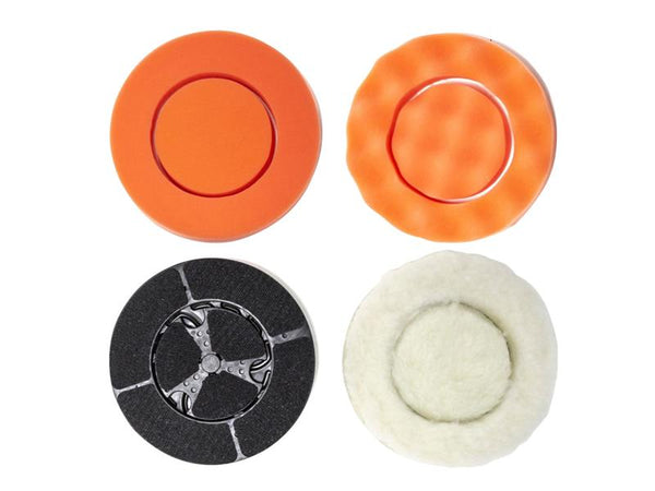 MAXXPACK Twin Brush Polishing Pad Set, 3 Piece