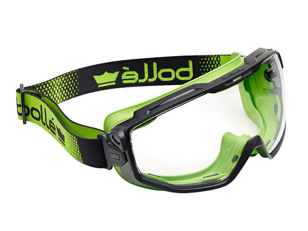 Green Sealed Universal Goggles - PLATINUM® Clear