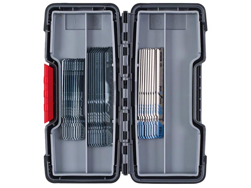 Basic for Wood and Metal Jigsaw Blade Set, 30 Piece