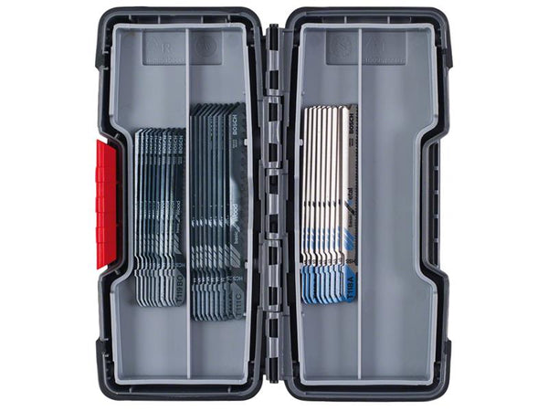 Basic for Wood and Metal Jigsaw Blade Set, 30 Piece