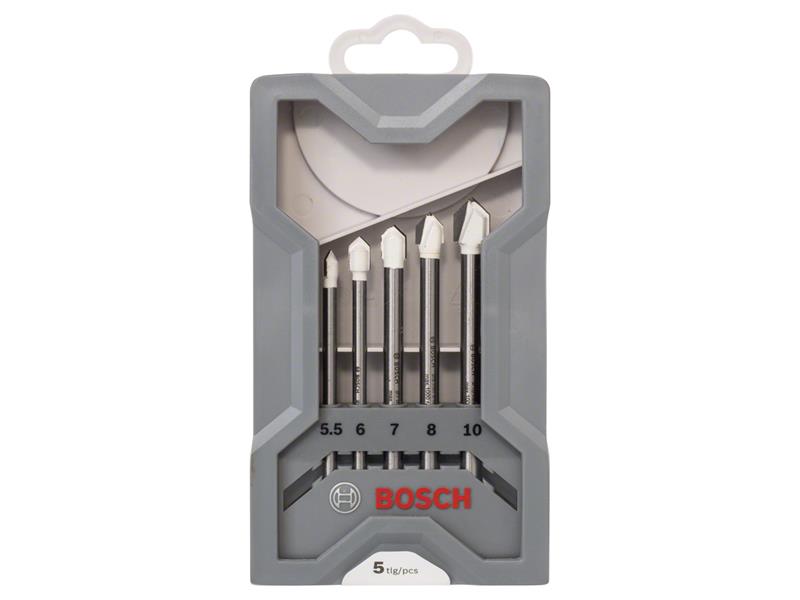 CYL-9 Ceramic Tile Drill Bit Set, 5 Piece