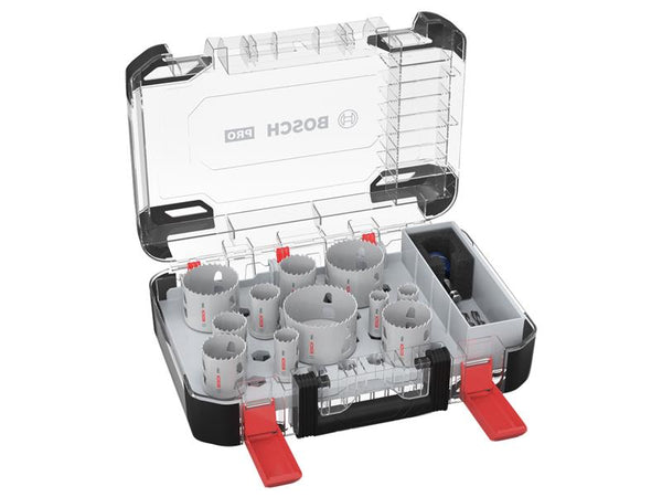 PRO Multi Material PC Plus Hole Saw Set, 14 Piece
