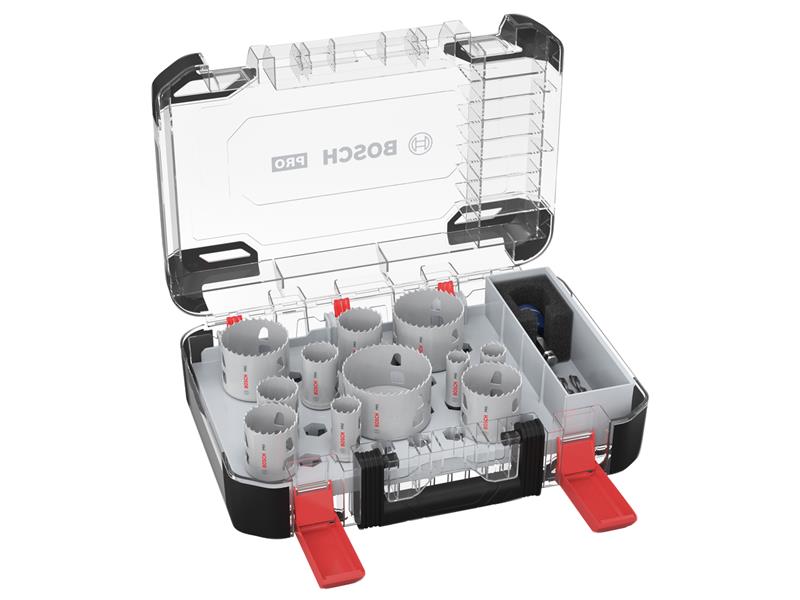 PRO Multi Material PC Plus Hole Saw Set, 14 Piece