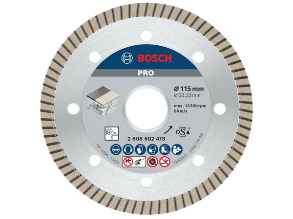 PRO Ceramic Diamond Cutting Disc 115 x 22.23mm