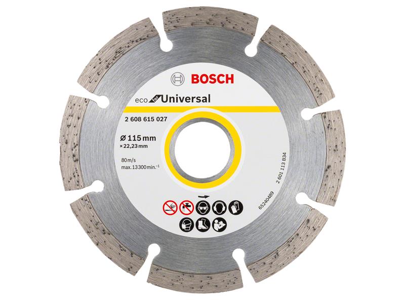 Eco for Universal Segmented Diamond Cutting Disc 115 x 22.23mm