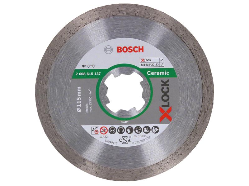 X-LOCK Standard for Ceramic Diamond Cutting Disc 115 x 22.23mm