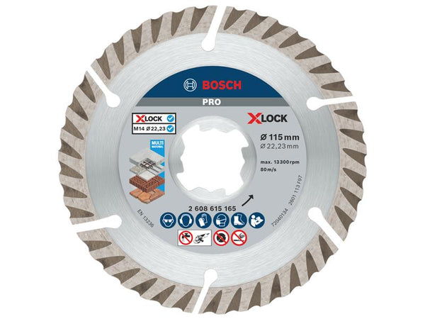 PRO Multi Material Diamond Cutting Disc 115 x 2 x 22.23mm