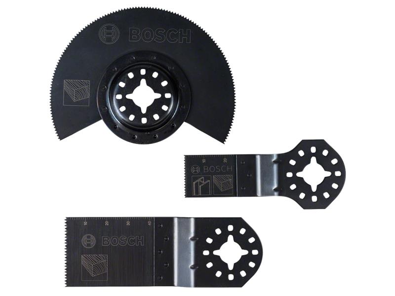 Basic Wood Set for Multi-tools, 3 Piece