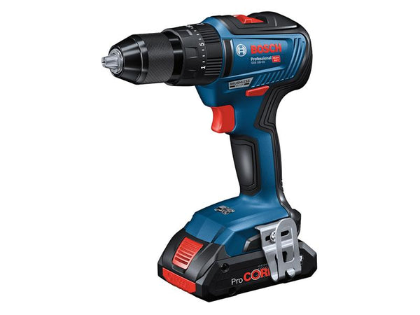 GSB 18V-55 Professional Combi Drill 18V 2 x 4.0Ah ProCORE18V Li-ion