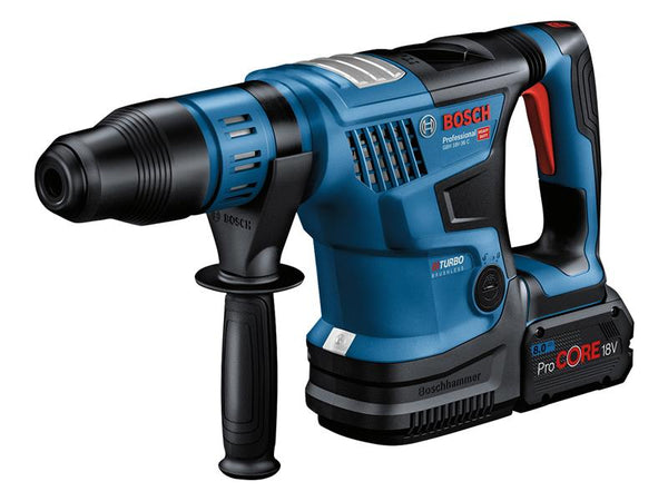 GBH 18V-36 C Pro BITURBO SDS-Max Rotary Hammer 18V 2 x 8.0Ah ProCORE18V Li-ion