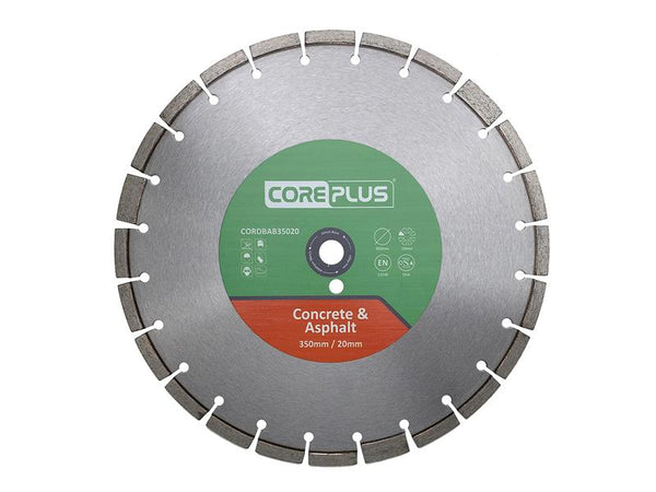 Concrete & Asphalt Diamond Blade 350 x 20mm