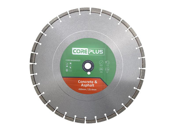 Concrete & Asphalt Diamond Blade 450 x 25mm