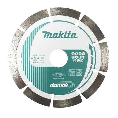Makita Diamond Wheel 125mm x 22.23mm (D-80086)