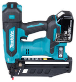 Makita DBN601ZJ 18V LXT Brushless Brad Nailer - Front View
