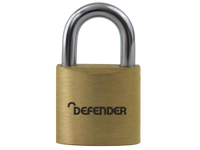 Defender DFBP6 Brass Padlock 60mm