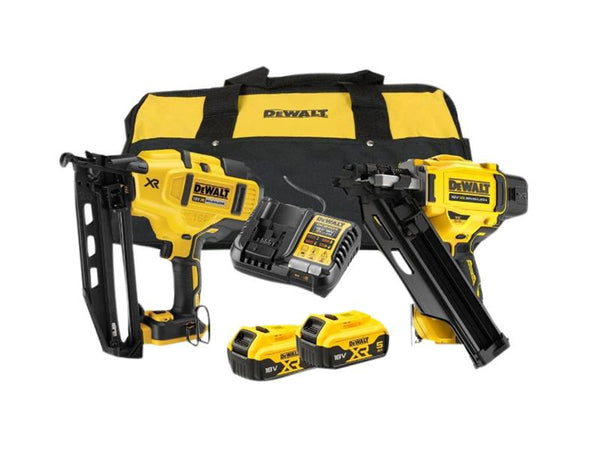 DCK246P2 XR Nailer Kit 18V 2 x 5.0Ah Li-ion