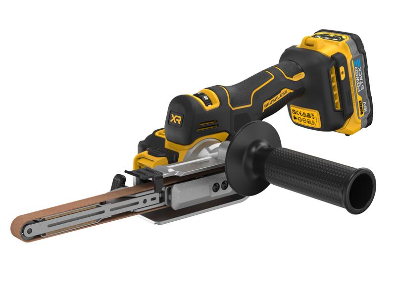 DeWalt DCM200E2T XR Brushless Band File 18V 2 x 1.7Ah POWERSTACK™ Li-ion