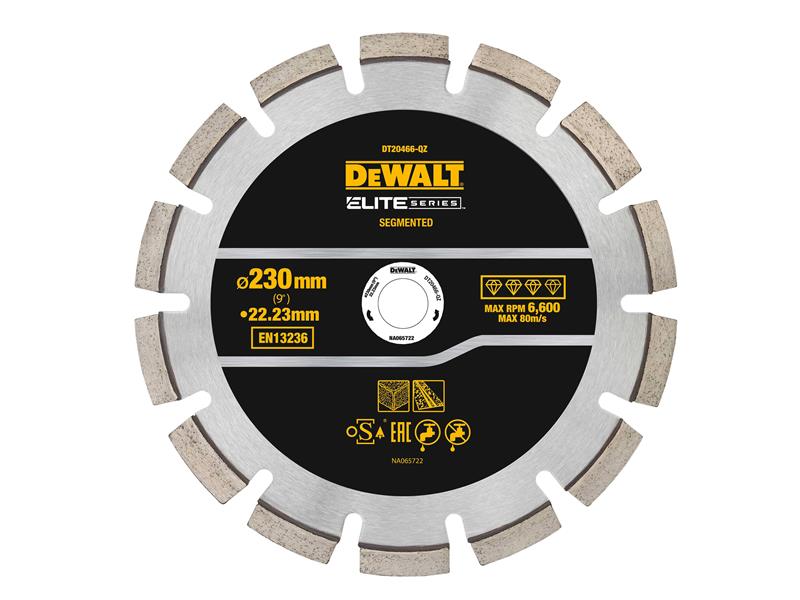 ELITE SERIES™ Asphalt Diamond Segmented Wheel 230 x 22.23mm