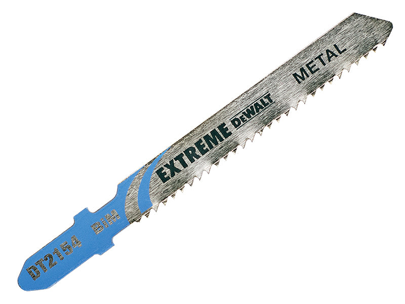 DeWalt DT2154 EXTREME Metal Cutting Jigsaw Blades Pack of 3