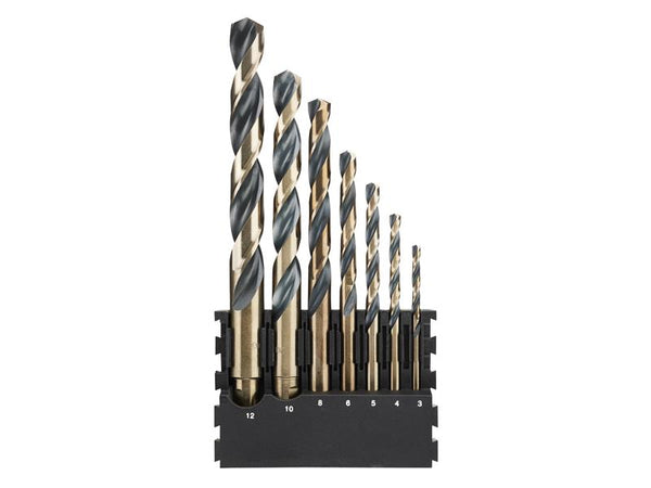 DT20620 BLACK&GOLD HSS Drill Set, 7 Piece