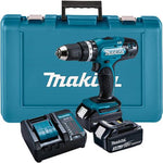 Makita Combi Drill Kit x2 3.0Ah Batteries