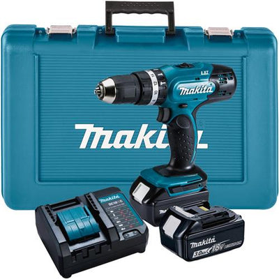 Makita Combi Drill Kit x2 3.0Ah Batteries