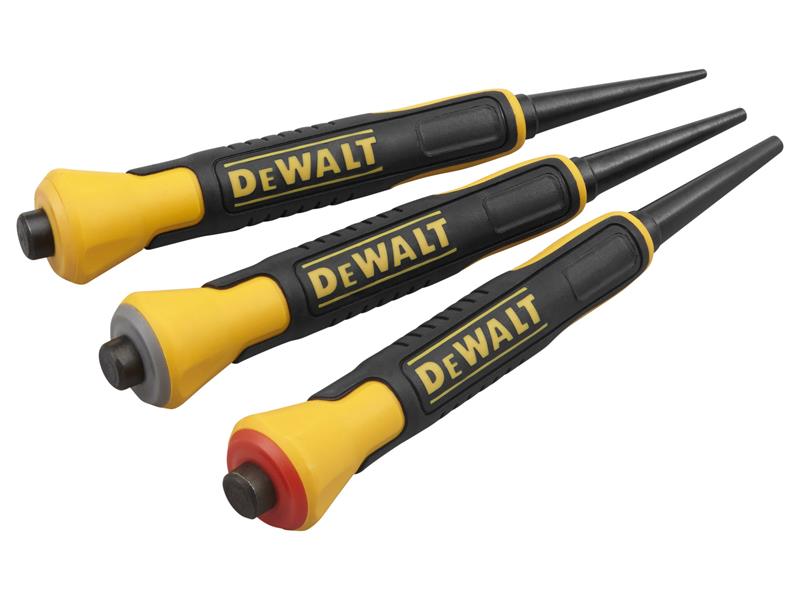 Bi-Material Nail Punch Set, 3 Piece