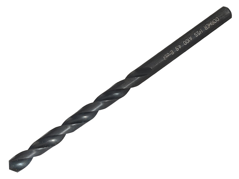 A100 HSS Jobber Drill Bit 4.90mm OL:86mm WL:52mm