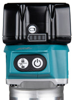 Makita DRT50RTJX2 18V LXT Brushless Router/Trimmer Kit – 2 x 5.0Ah, Charger, 3 Bases, Makpac