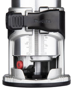 Makita DRT50RTJX2 18V LXT Brushless Router/Trimmer Kit – 2 x 5.0Ah, Charger, 3 Bases, Makpac