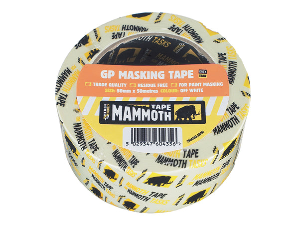 Mammoth Retail Masking Tape 75mm x 50m