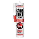 EVO-STIK Sticks Like Sh*t Clear 290ml Grab Adhesive Cartridge
