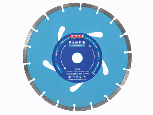 Contract Diamond Blade 230 x 22.2mm