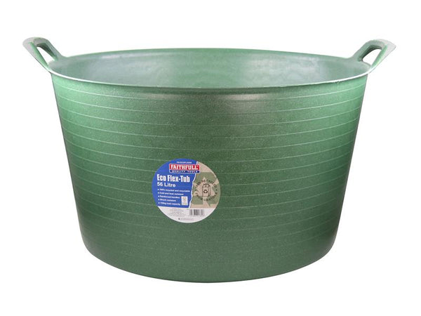 Eco Flex Tub 56 litre - Recycled Green