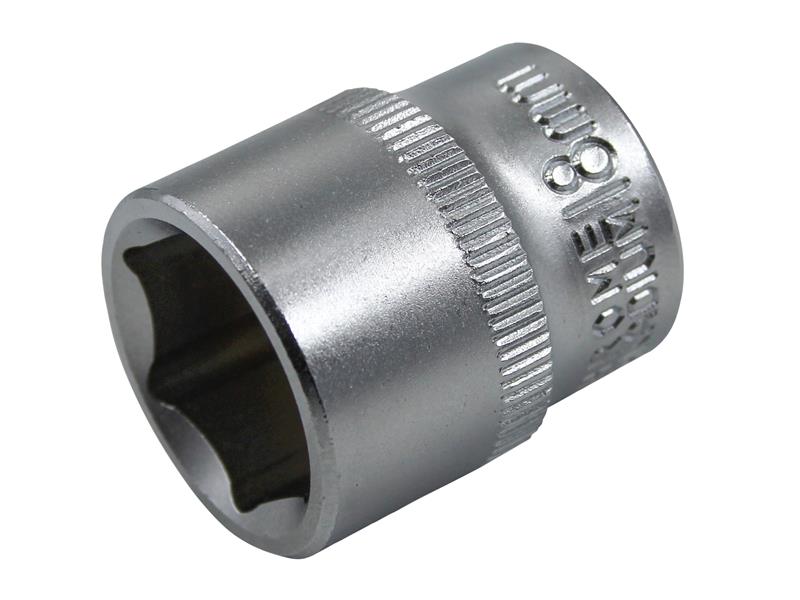 Hex Socket 3/8in Drive 18mm