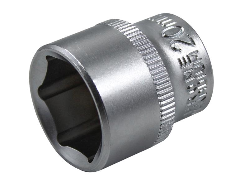 Hex Socket 3/8in Drive 20mm