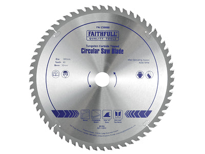 TCT Circular Saw Blade 300 x 30mm x 60T POS