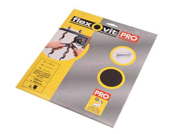 Emery Cloth Sanding Sheets 230 x 280mm Very Fine 150G (25)