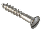 ForgeFix Multi-Purpose Screw Raised Head Chrome 3.5x20mm Pack 45